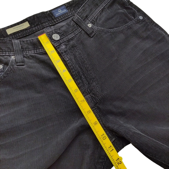 AG Adriano Goldschmied The Graduate Tailored Leg Corduroy Pants Size 33 NWT $198 - Picture 7 of 8